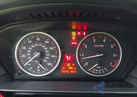 2008 BMW 550I z USA, uszkodzony, nr VIN WBANW53528CT54053